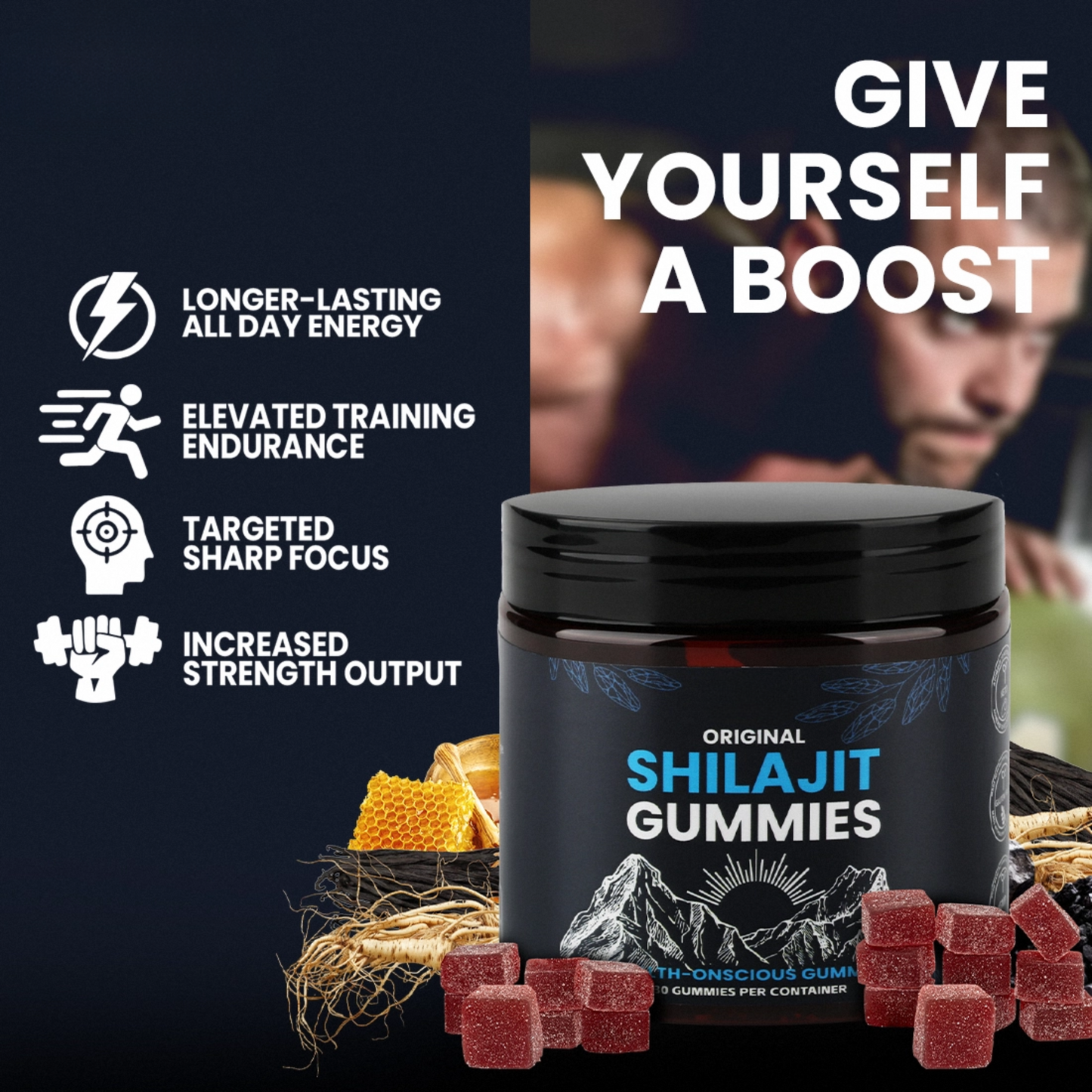 KASTOX 100% ORIGINAL SHILAJIT GUMMIES FOR MEN & WOMEN