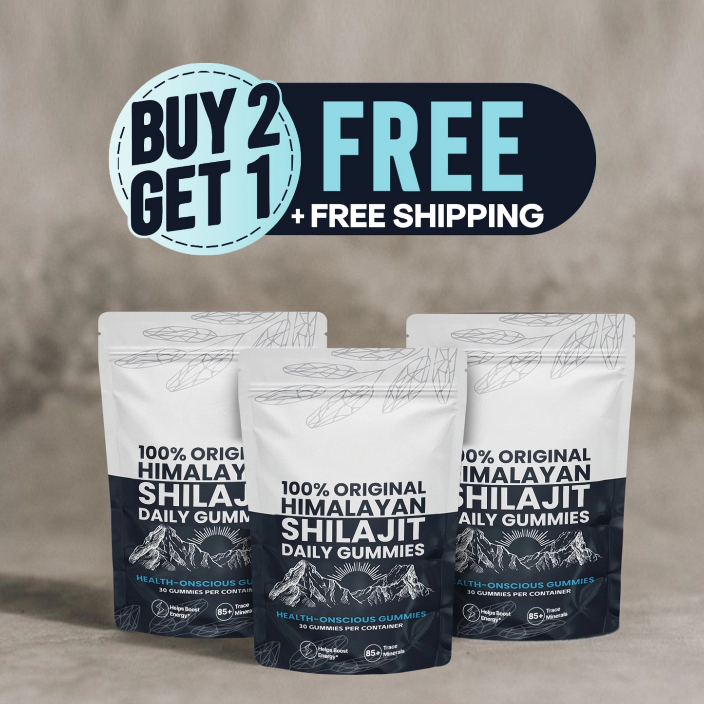 KASTOX 100% ORIGINAL HIMALAYAN SHILAJIT DAILY GUMMIES