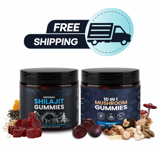 KASTOX SHILAJIT GUMMIES & MUSHROOM GUMMIES SPECIAL BUNDLE