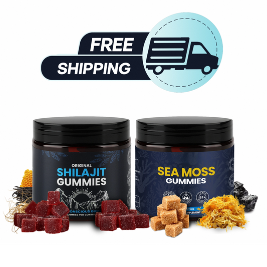 KASTOX SHILAJIT GUMMIES & SEAMOSS GUMMIES SPECIAL BUNDLE