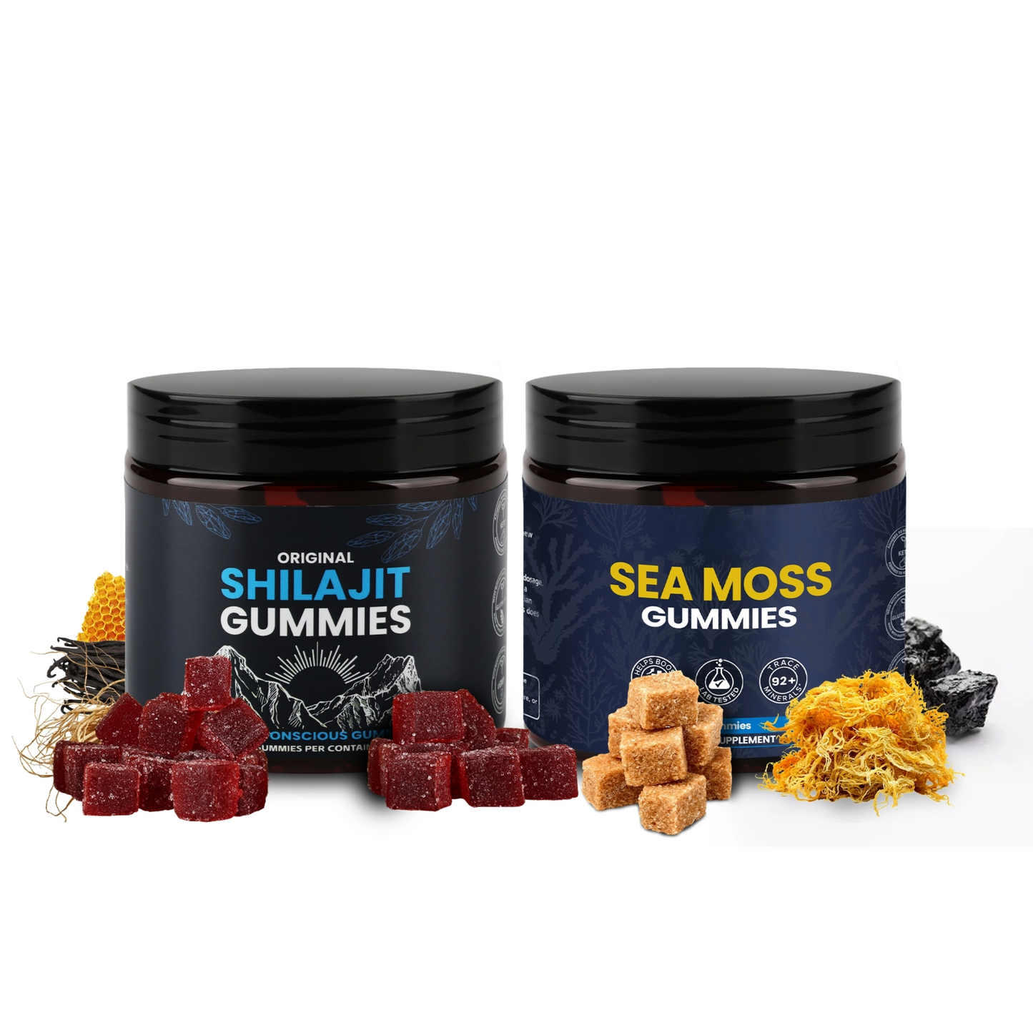 KASTOX SHILAJIT GUMMIES & SEAMOSS GUMMIES SPECIAL BUNDLE
