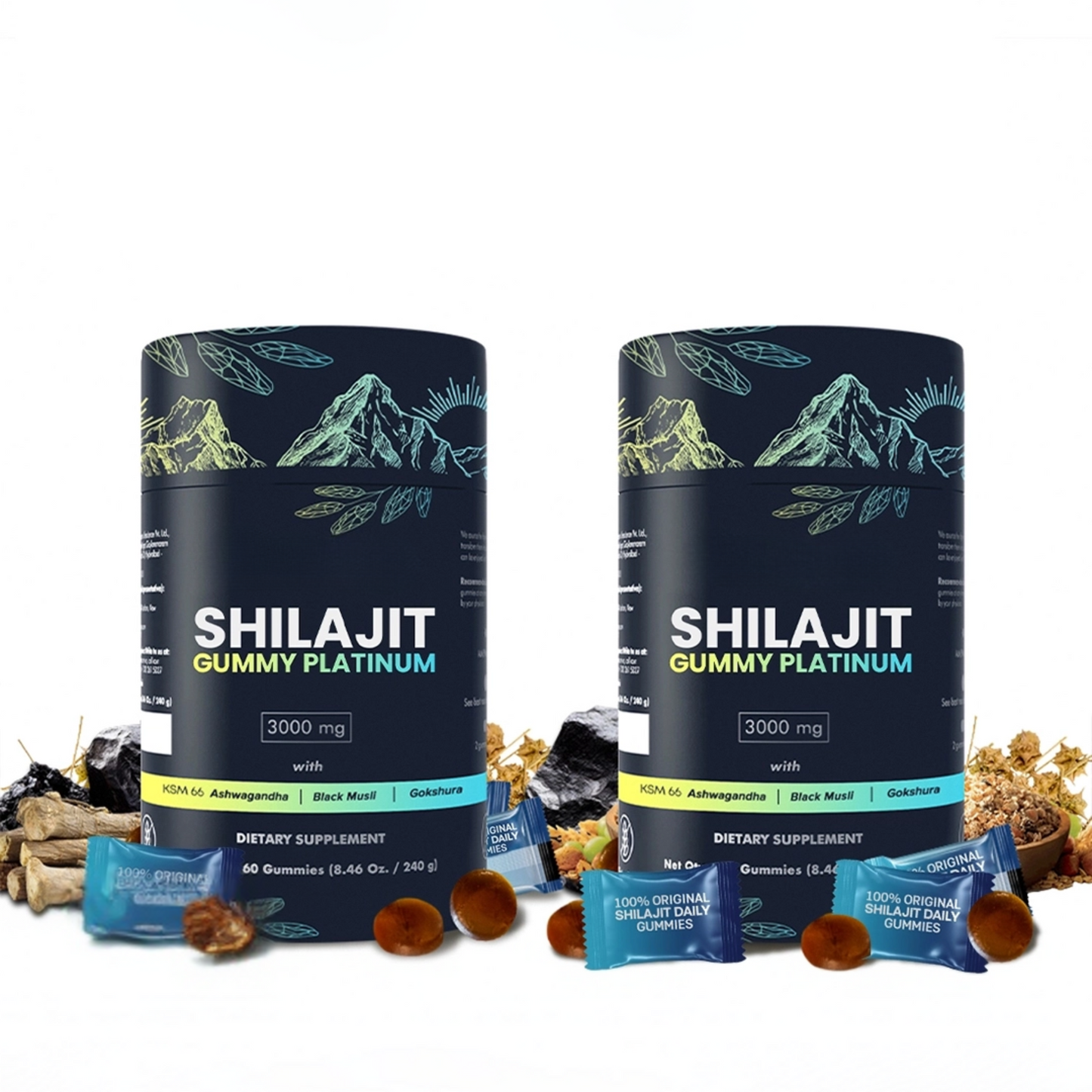 KASTOX 100% SHILAJIT GUMMY PLATINUM