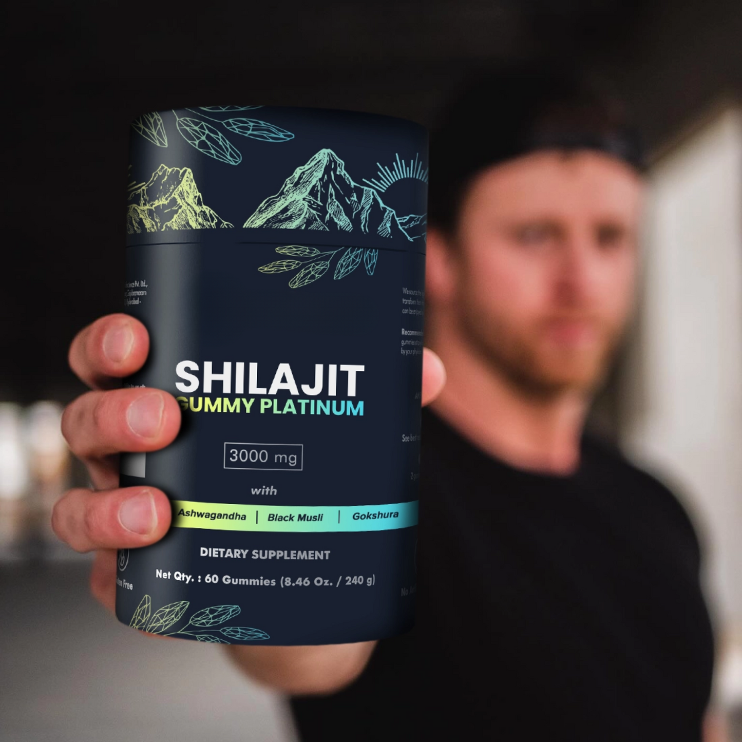 KASTOX 100% SHILAJIT GUMMY PLATINUM