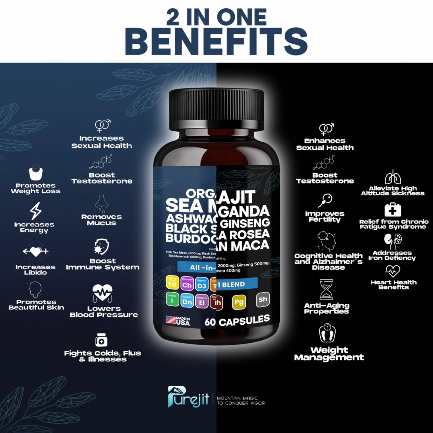 KASTOX SEA MOSS & SHILAJIT KASTOX™ BLEND