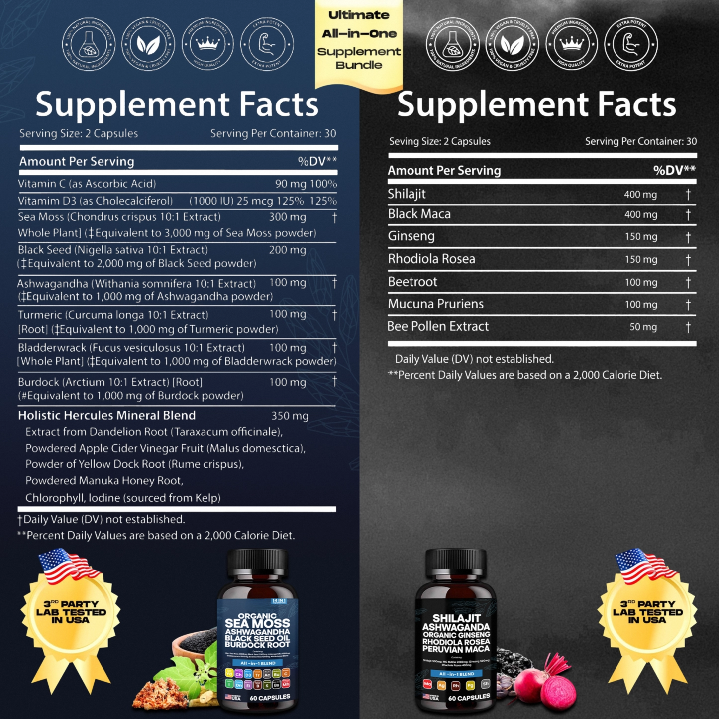 KASTOX SEA MOSS & SHILAJIT KASTOX™ BLEND