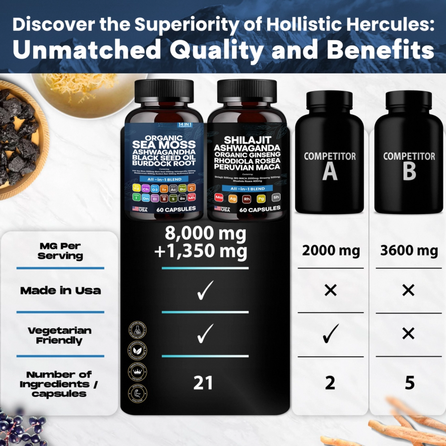 KASTOX SEA MOSS & SHILAJIT KASTOX™ BLEND
