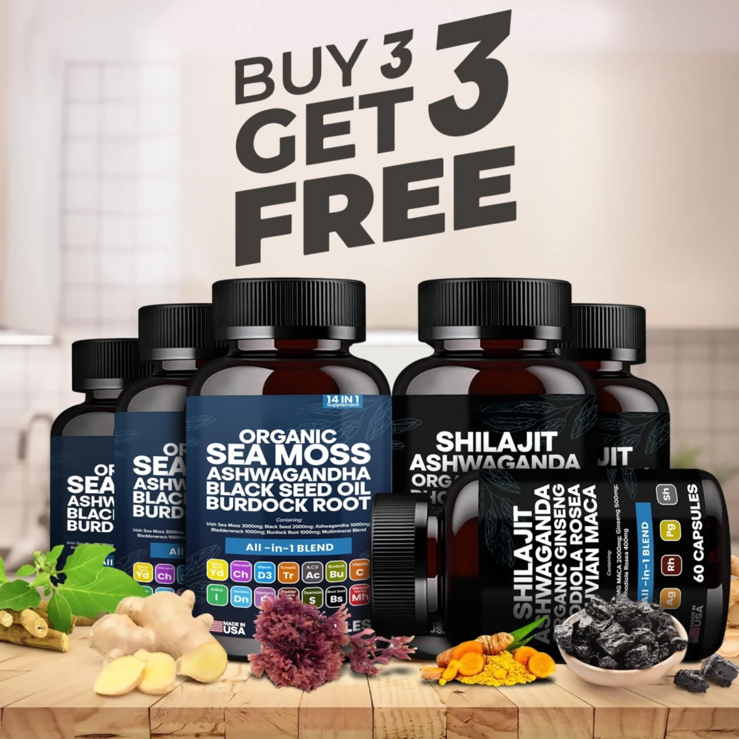 KASTOX SEA MOSS & SHILAJIT KASTOX™ BLEND