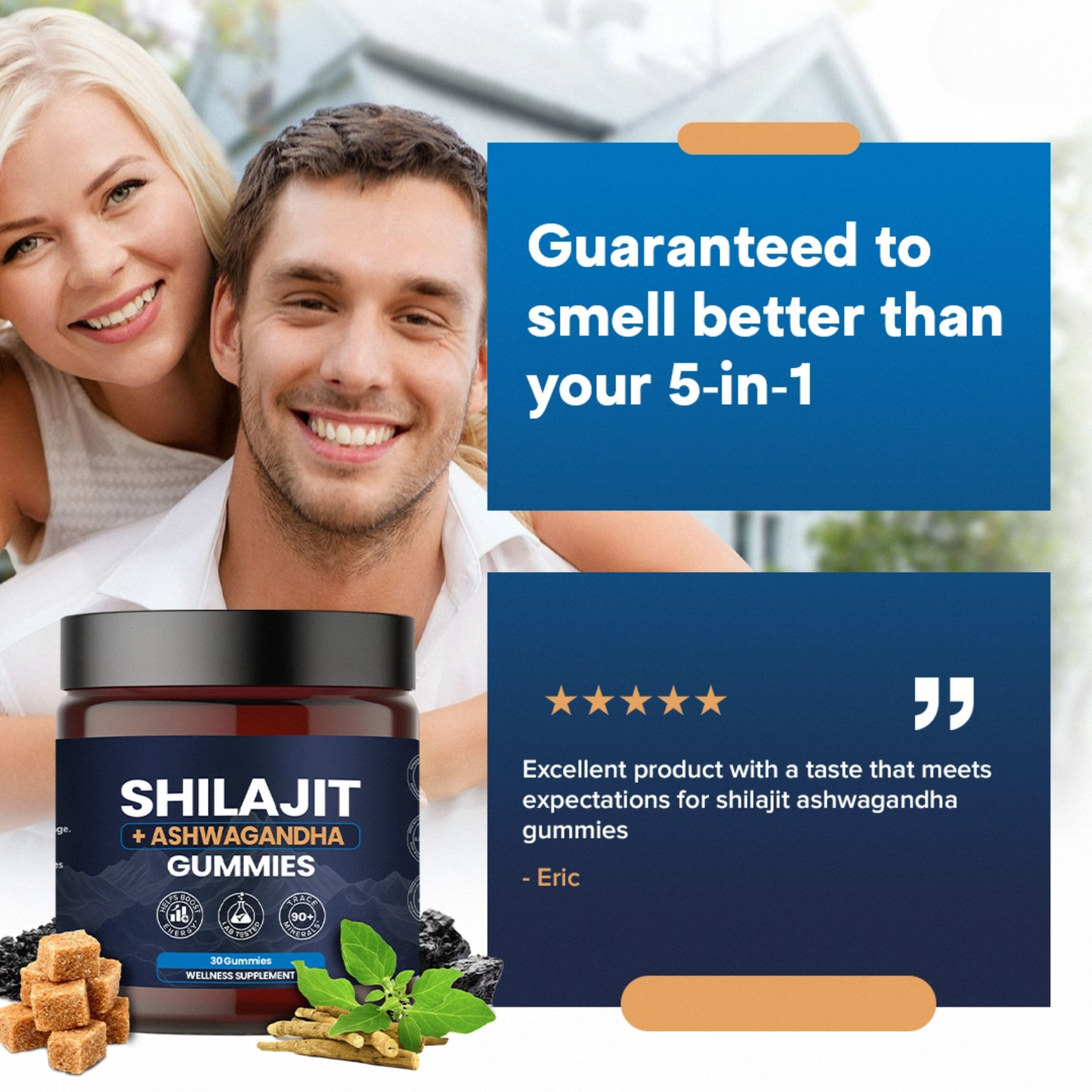 KASTOX SHILAJIT & ASHWAGANDHA 2 IN 1 WELLNESS GUMMIES