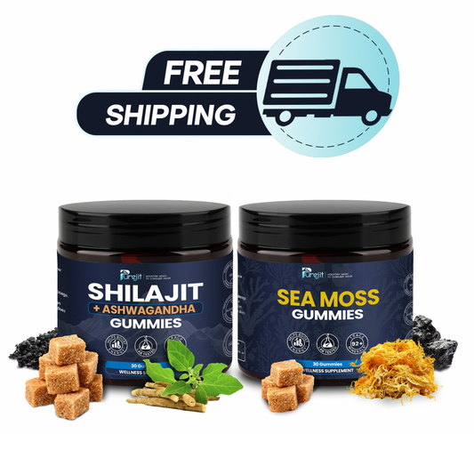 KASTOX SHILAJIT & ASHWAGANDHA & SEAMOSS GUMMIES SPECIAL BUNDLE