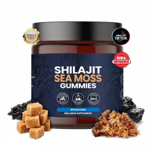 KASTOX SHILAJIT & SEAMOSS 2 IN 1 WELLNESS GUMMIES