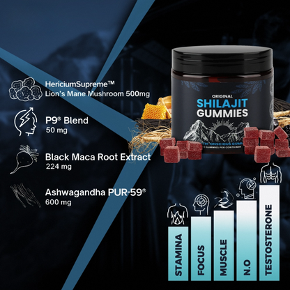 KASTOX 100% ORIGINAL SHILAJIT GUMMIES FOR MEN & WOMEN
