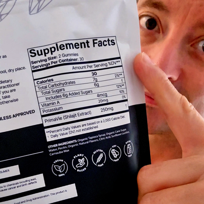 KASTOX 100% ORIGINAL HIMALAYAN SHILAJIT DAILY GUMMIES