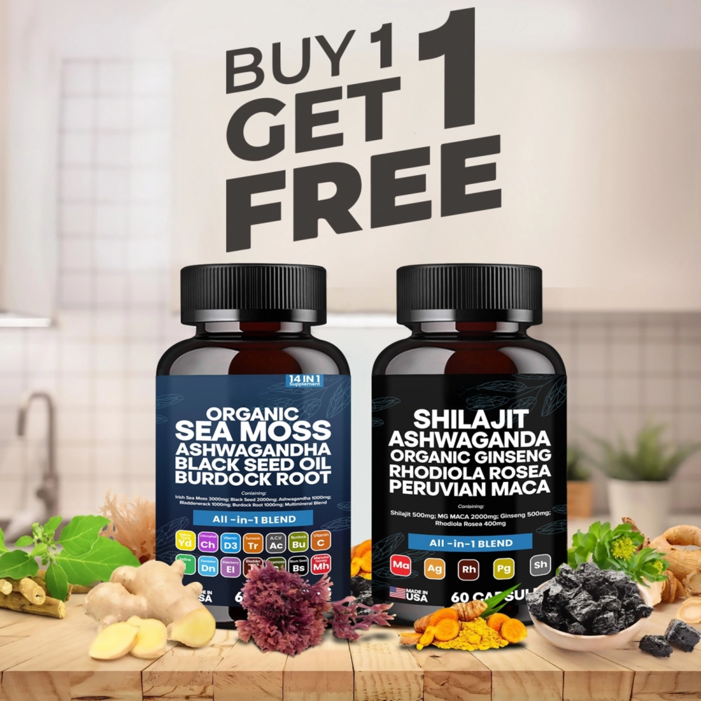 KASTOX SEA MOSS & SHILAJIT KASTOX™ BLEND
