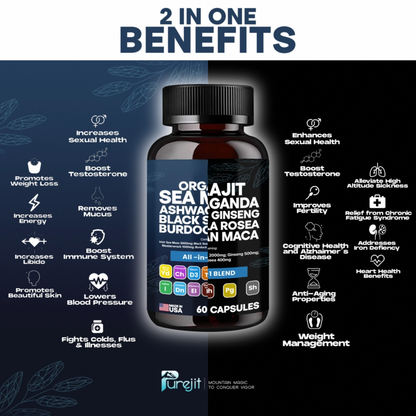 KASTOX SEA MOSS & SHILAJIT KASTOX™ BLEND