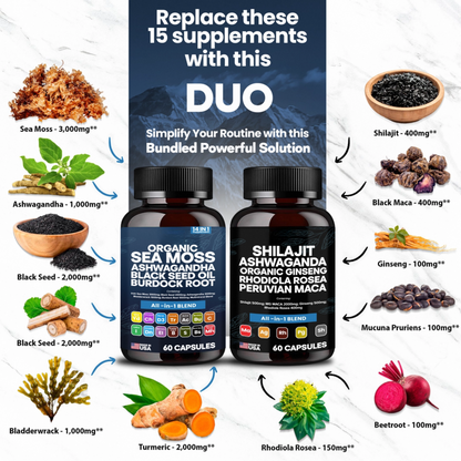 KASTOX SEA MOSS & SHILAJIT KASTOX™ BLEND