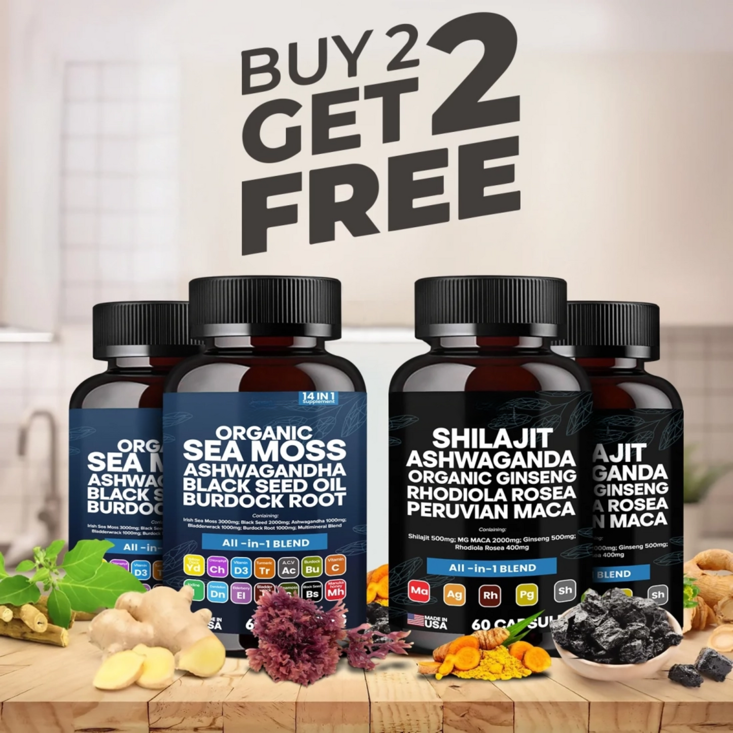KASTOX SEA MOSS & SHILAJIT KASTOX™ BLEND